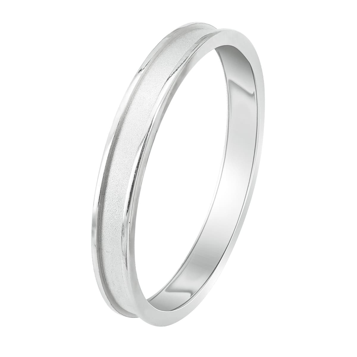Women's Wedding Bands Gofas Silver