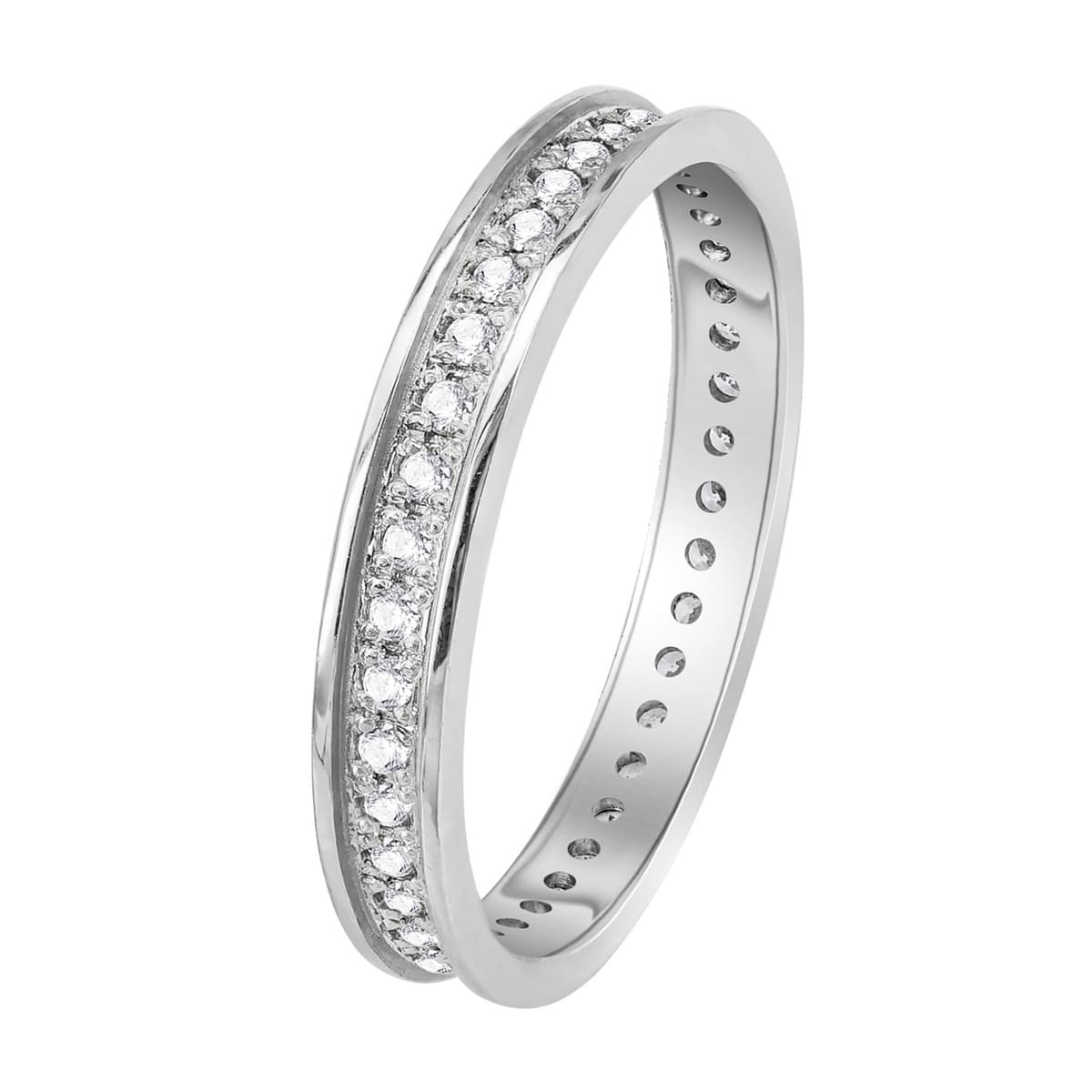 Women's Wedding Bands Gofas Silver