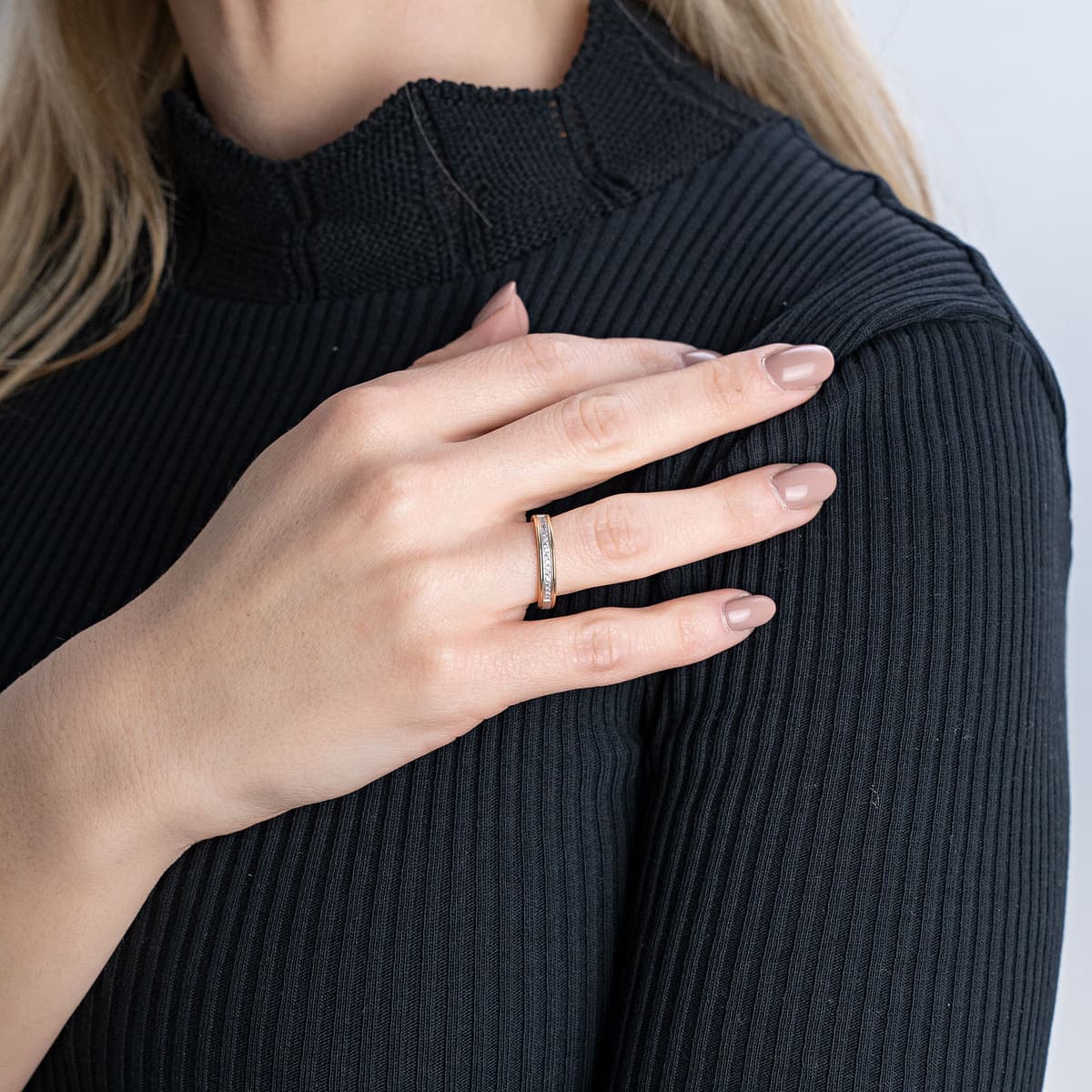 Women's Wedding Bands Gofas Gold