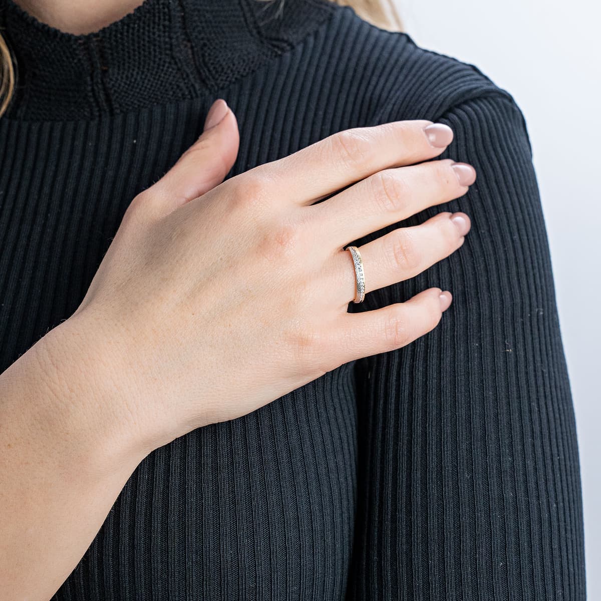 Women's Wedding Bands Gofas Gold