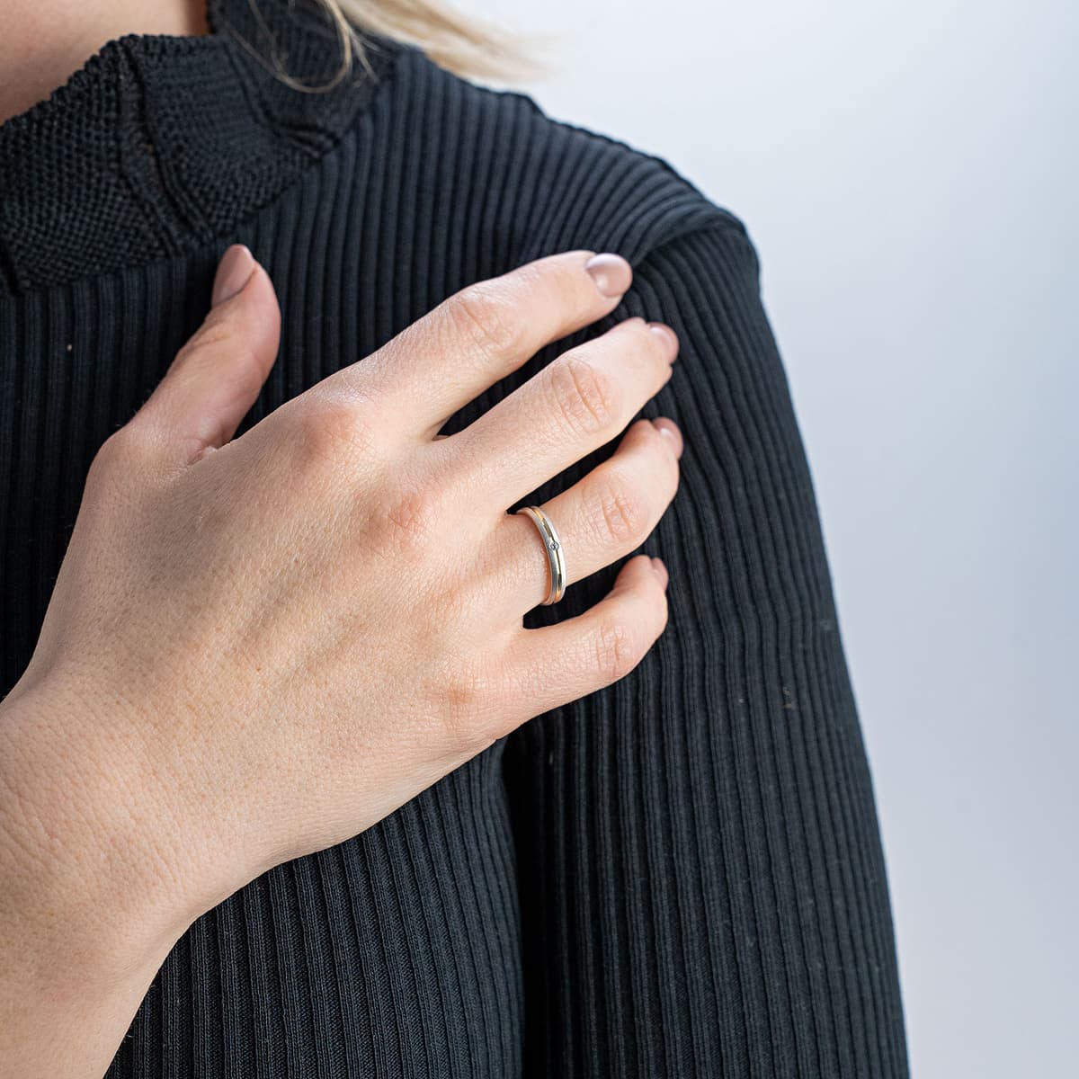 Women's Wedding Bands Gofas Gold