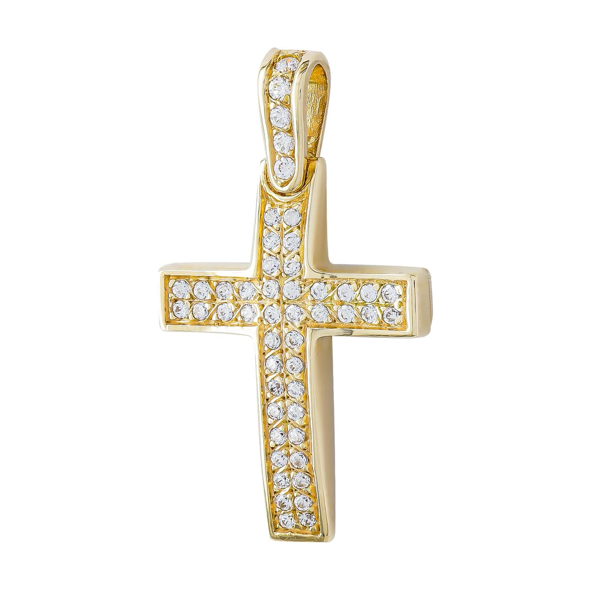 Girls' Baptism Crosses Gofas Gold