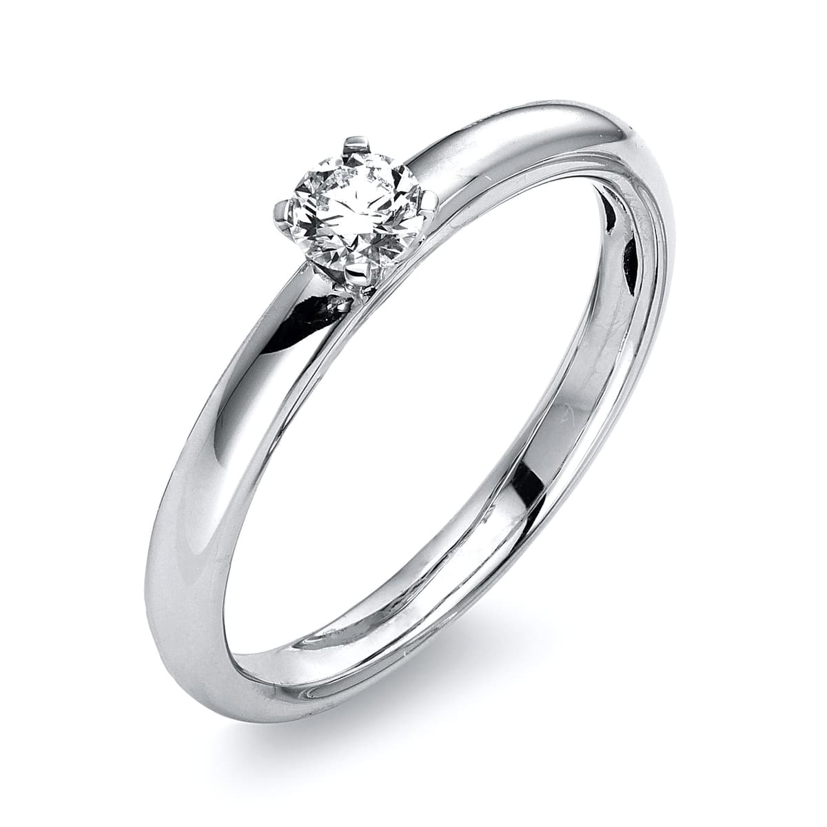 Women's Engagement Rings Diamond Group Silver
