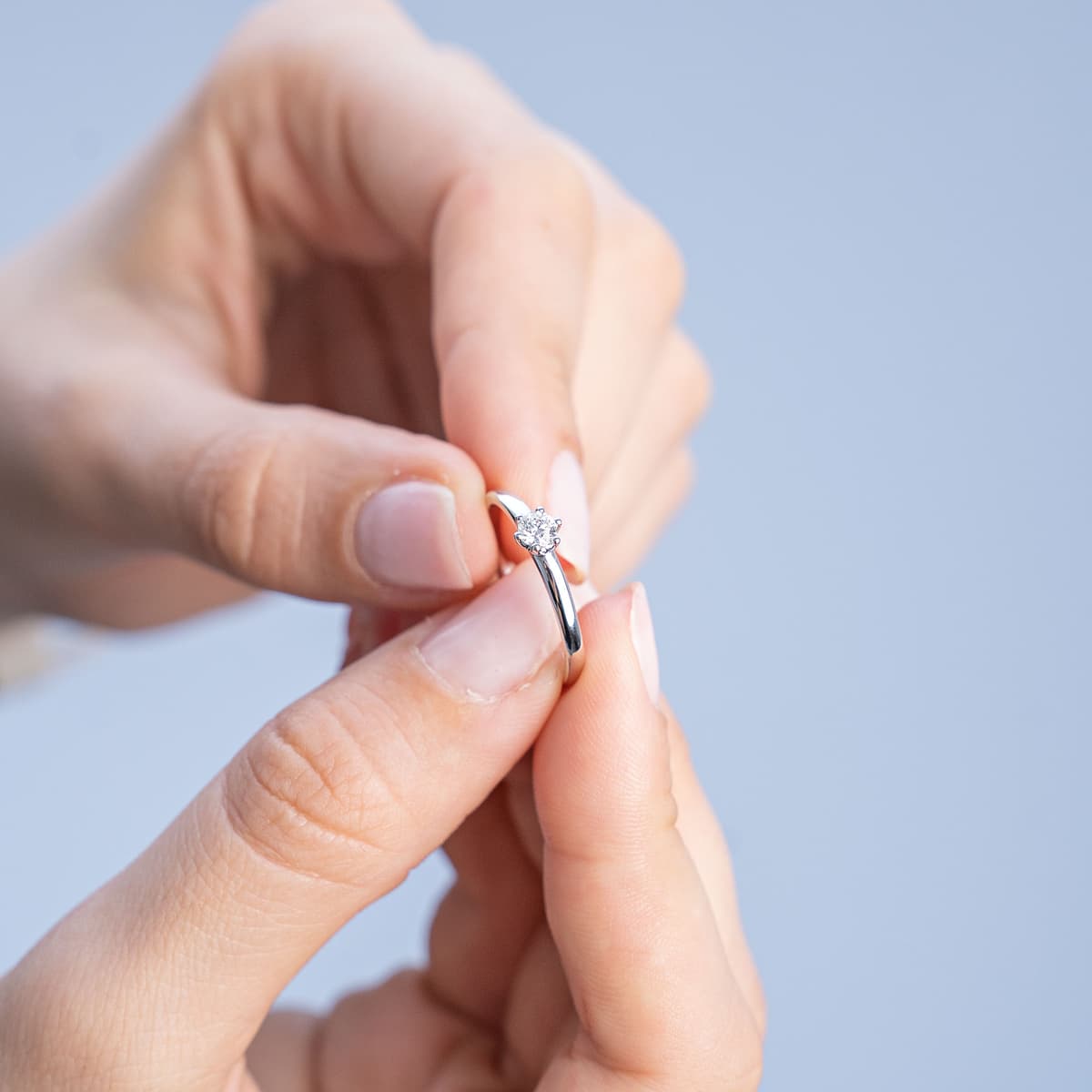 Women's Rings Diamond Group Silver