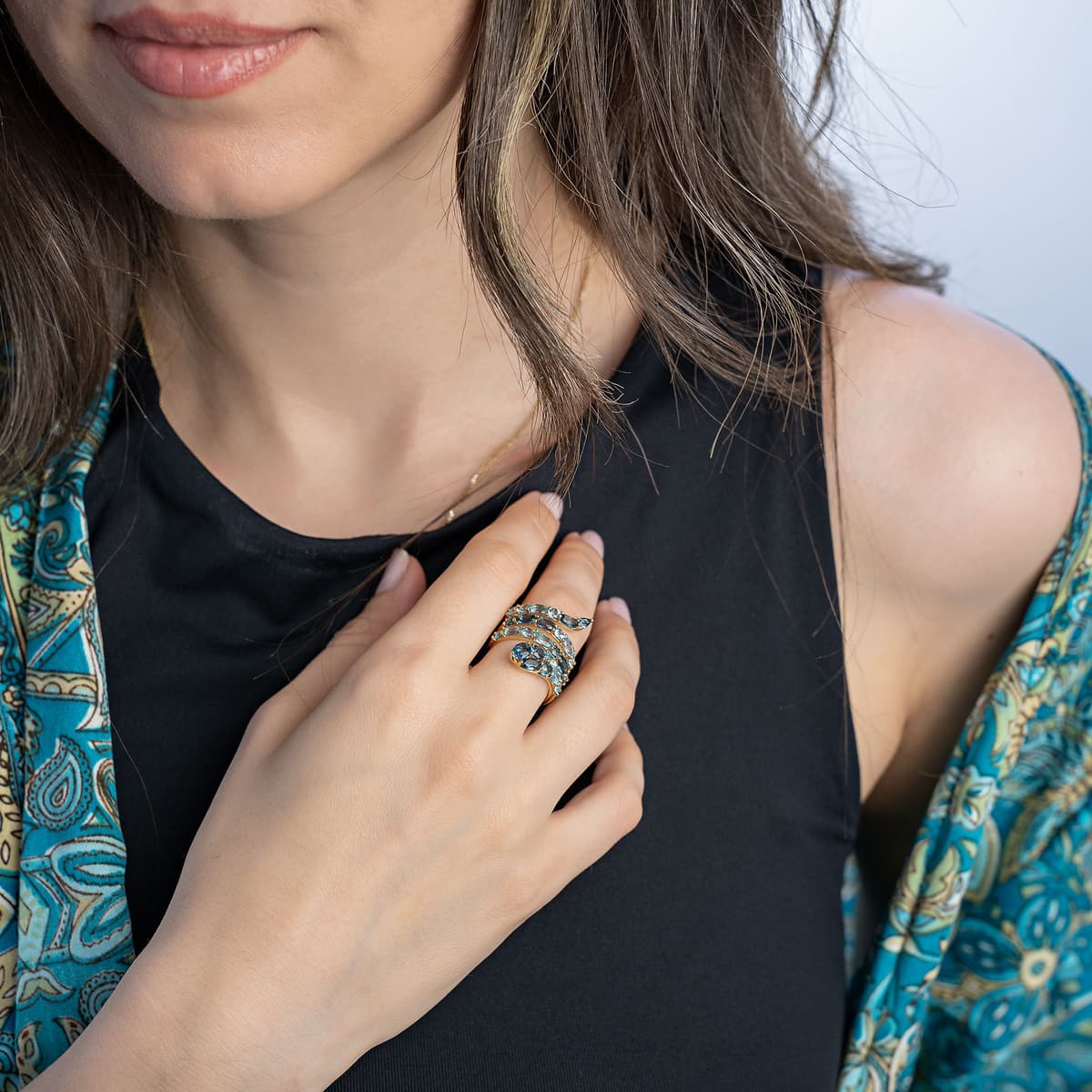 Women's Rings Diamond Group Gold