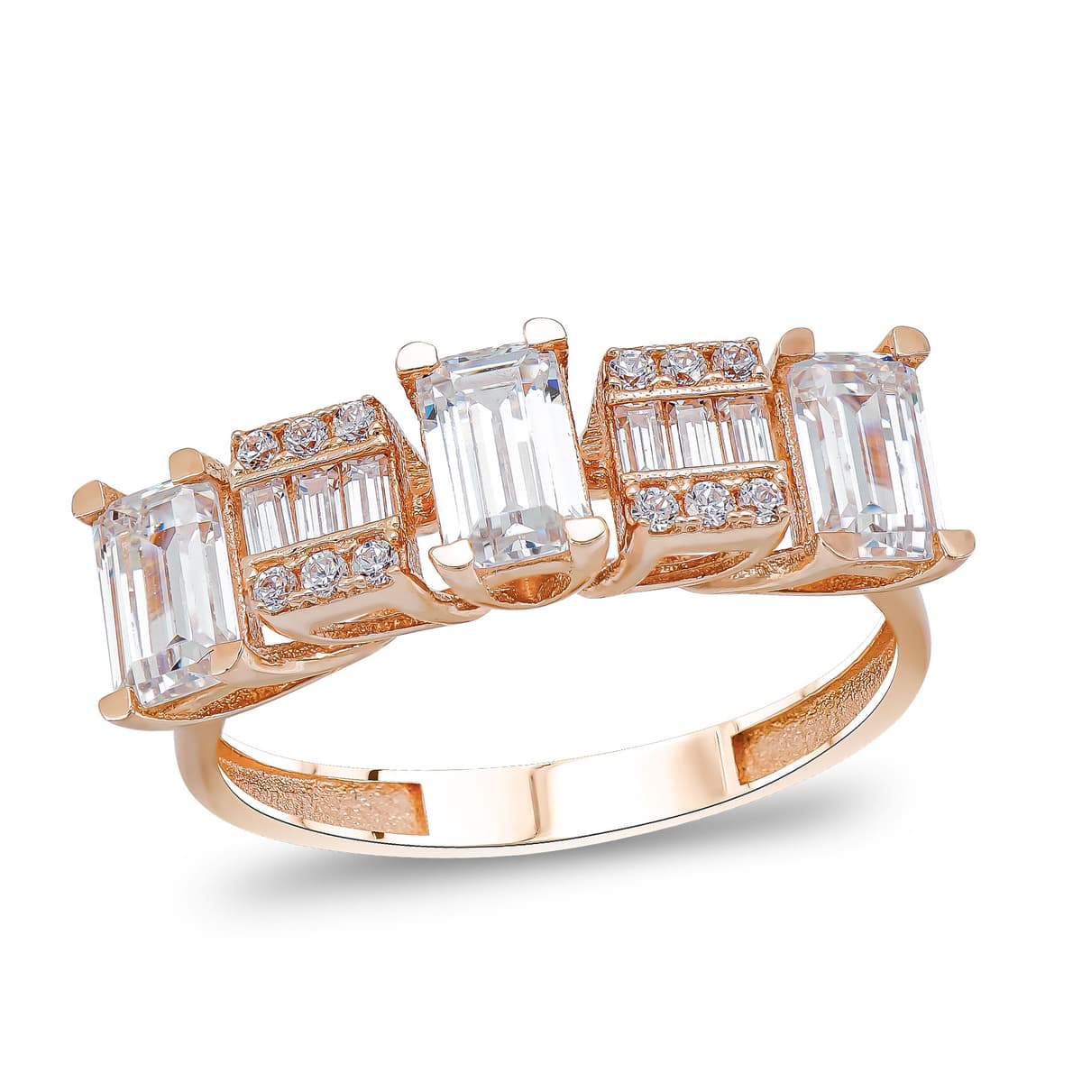 Δαχτυλίδι απο Ροζ Χρυσό 14 Καρατίων DX113740