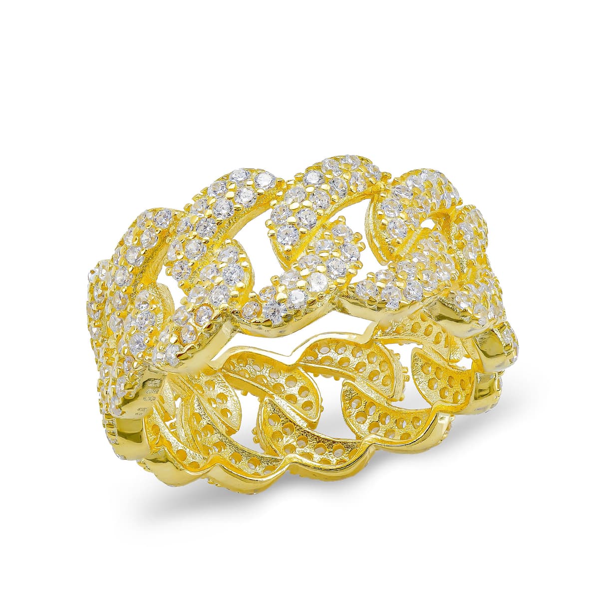 Δαχτυλίδι απο Επιχρυσωμένο Ασήμι DX1394