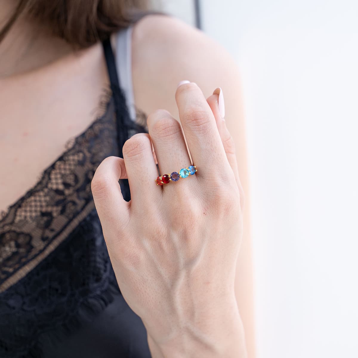 Women's Rings Gofas Silver