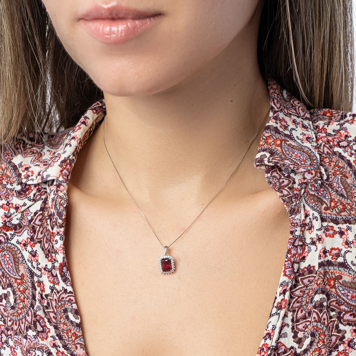 Women's Necklaces Gofas Silver