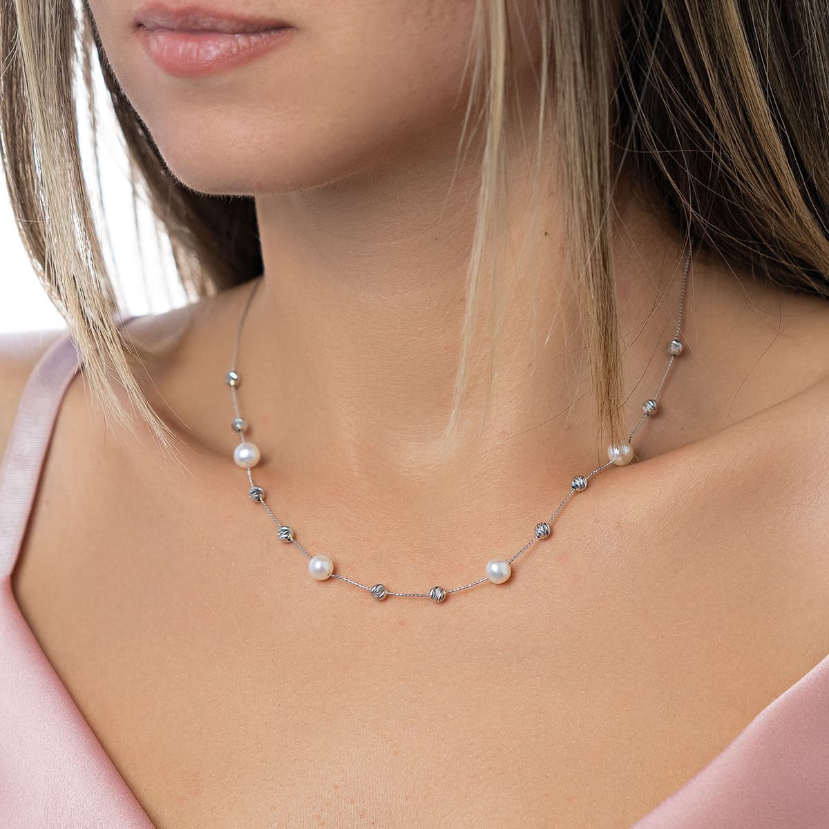 Women's Necklaces Gofas Silver
