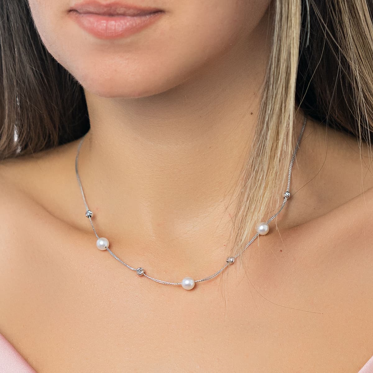 Women's Necklaces Gofas Silver