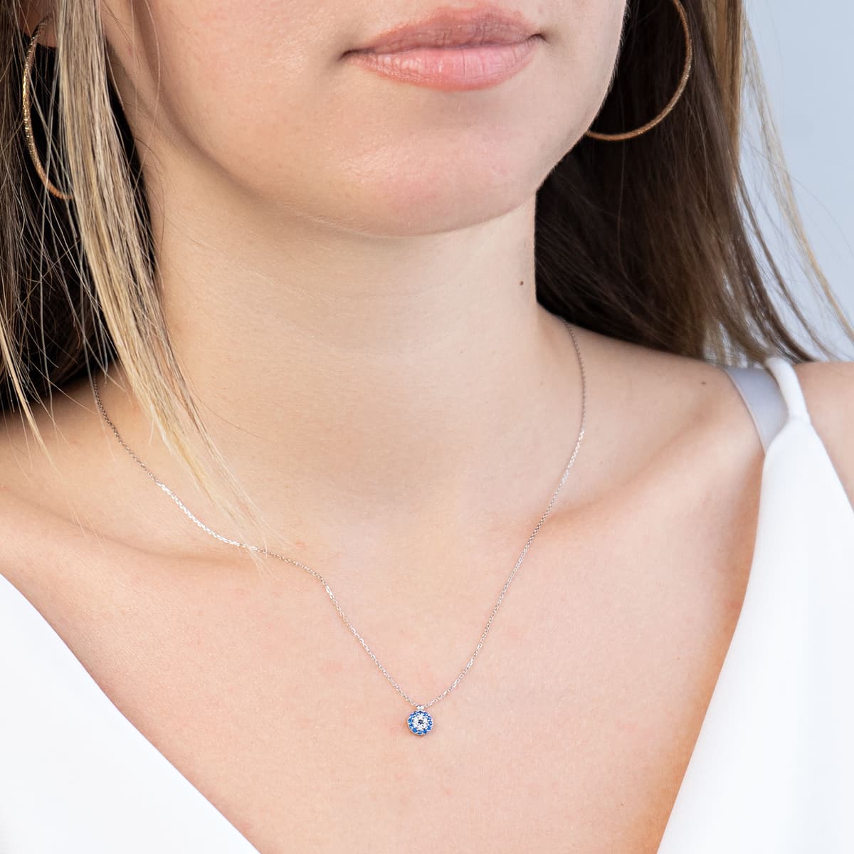 Women's Necklaces Gofas Silver