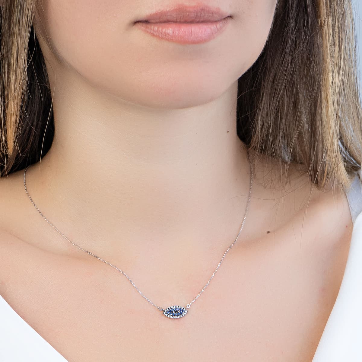 Women's Necklaces Gofas Silver