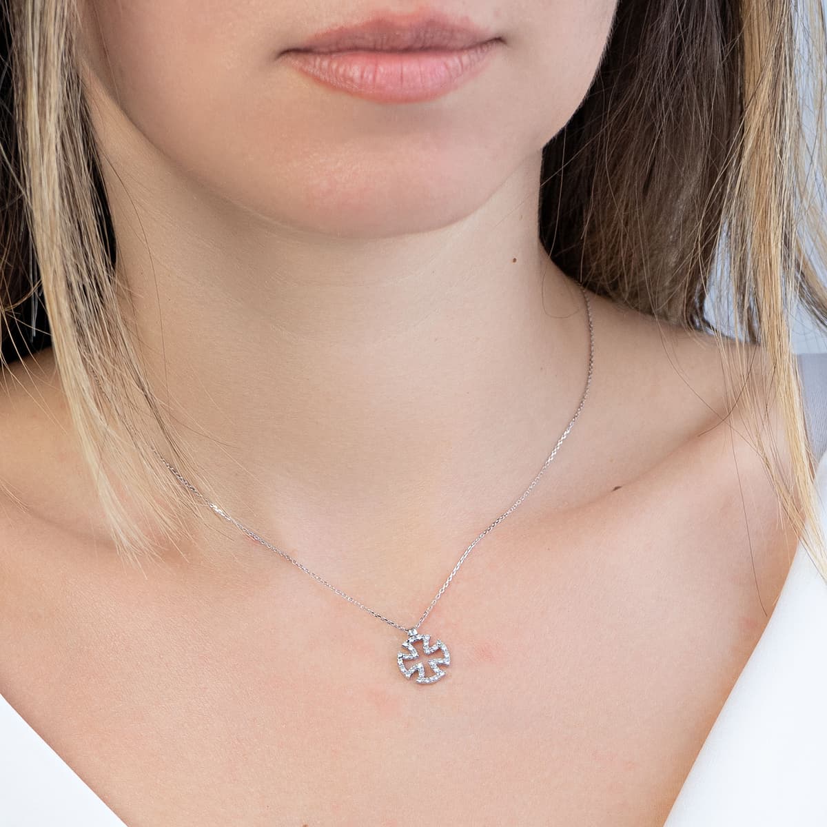 Women's Pendants Gofas Silver