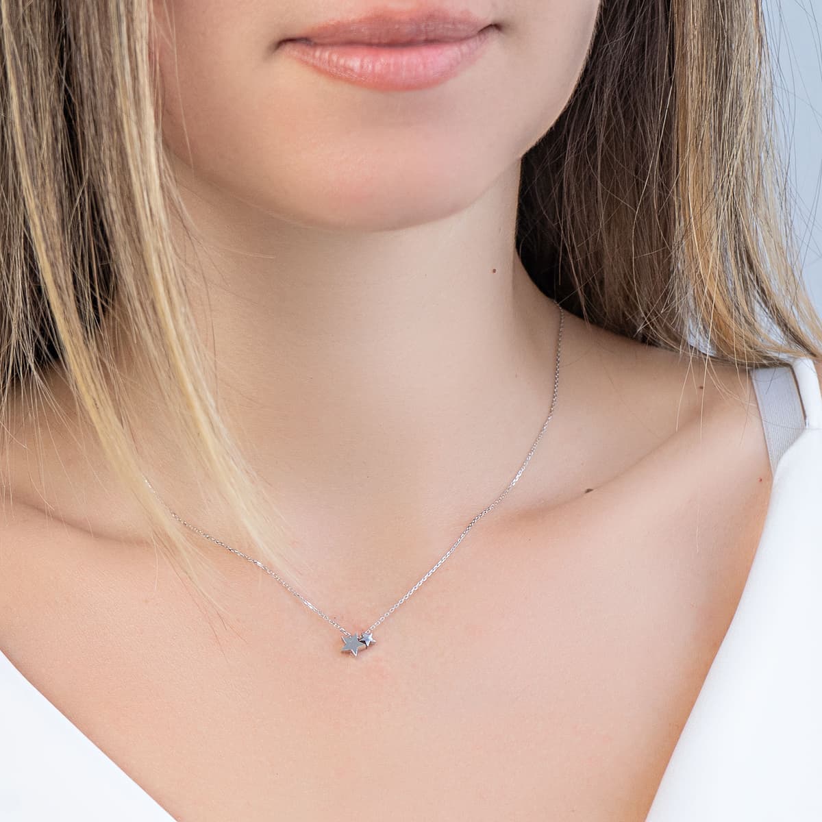 Women's Necklaces Gofas Silver