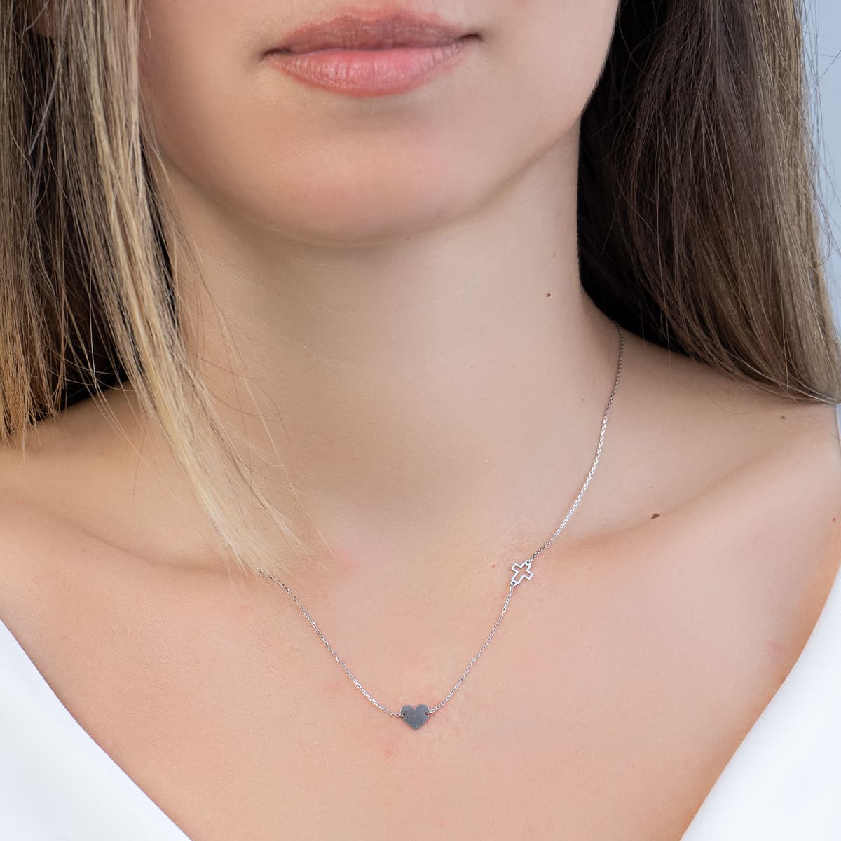 Women's Necklaces Gofas Silver