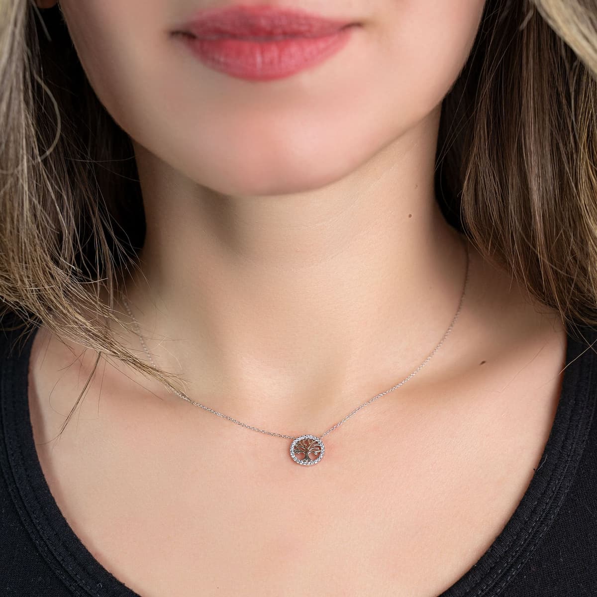 Women's Necklaces Gofas Silver