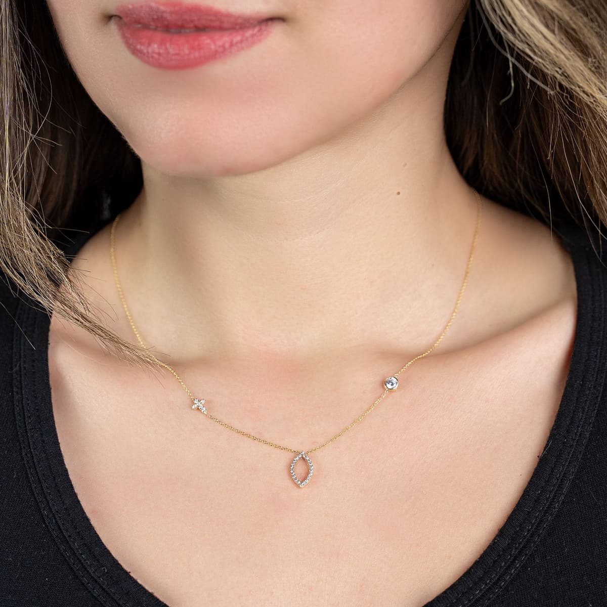 Women's Necklaces Gofas Gold