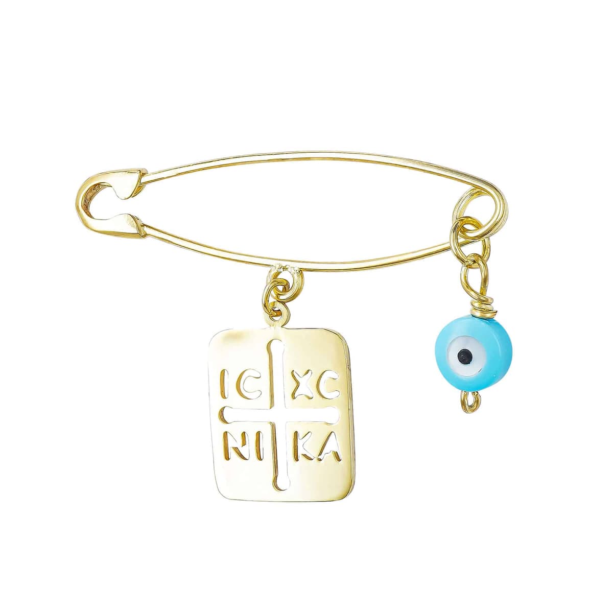 Boys' Safety Pins Gofas Gold