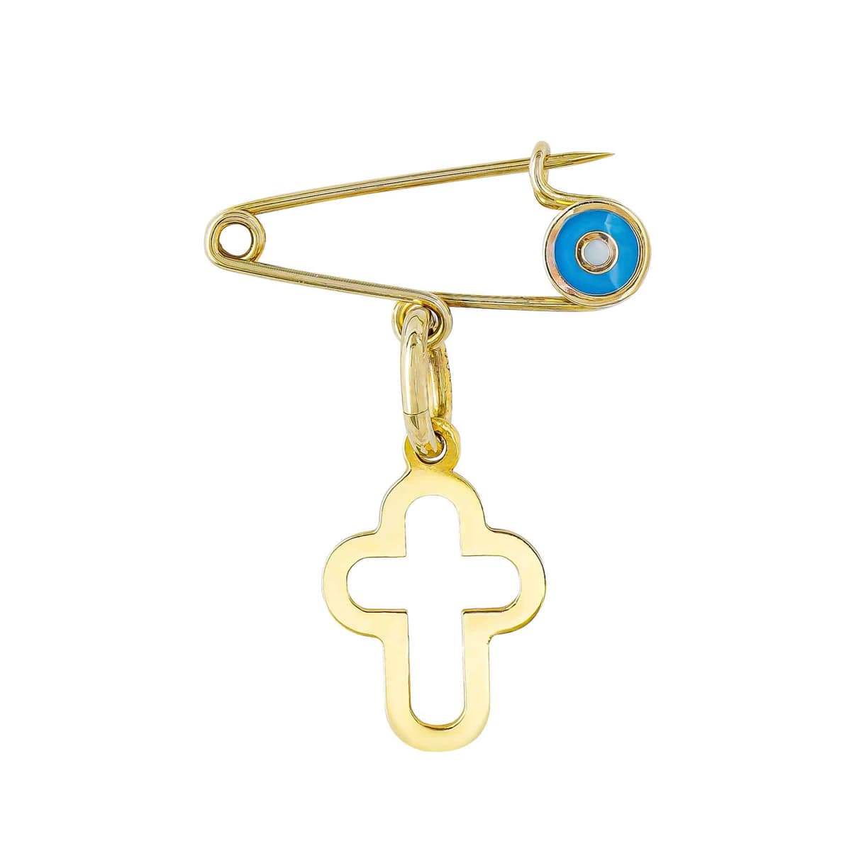 Παραμάνα Για Νεογέννητο Από Κίτρινο Χρυσό 14 Καρατίων PR642