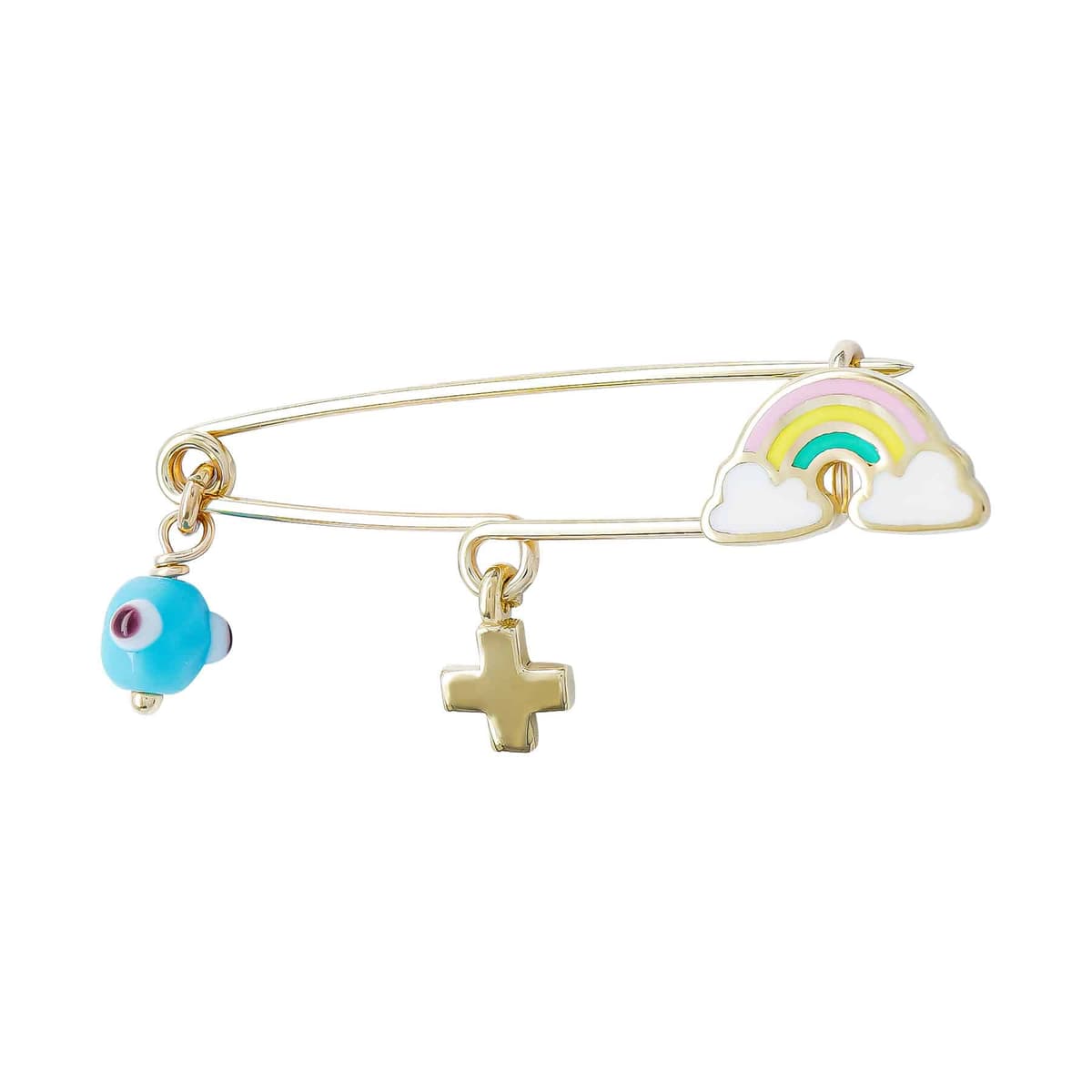 Boys' Safety Pins Gofas Gold