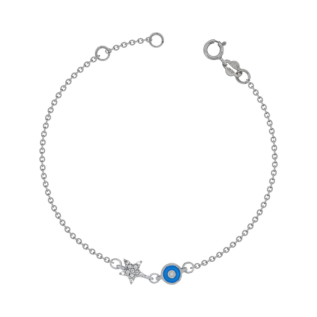 Παιδικό Βραχιόλι με Mατάκι Από Λευκό Χρυσό 9 Καρατίων PVR505