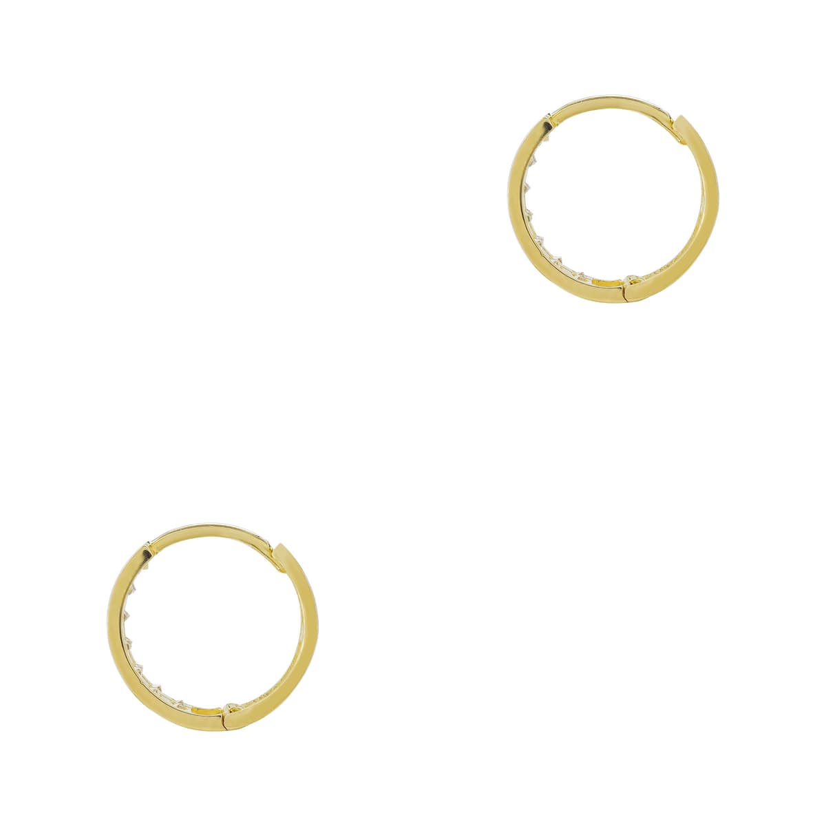 Women's Hoop Earrings Gofas Gold