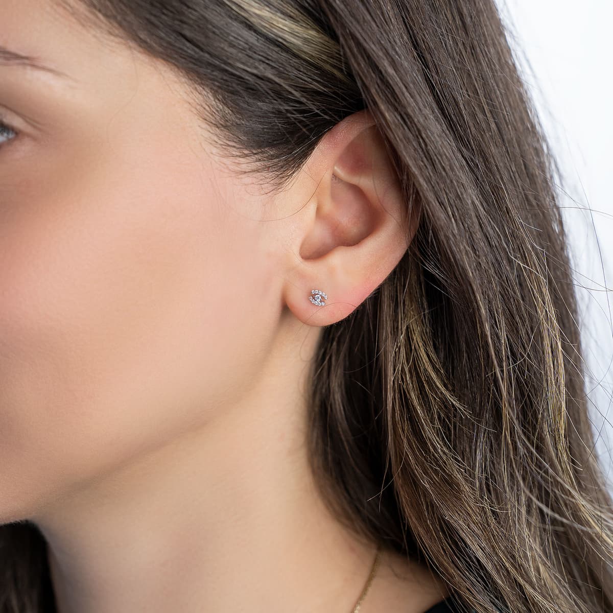 Women's Necklaces Diamond Group Silver