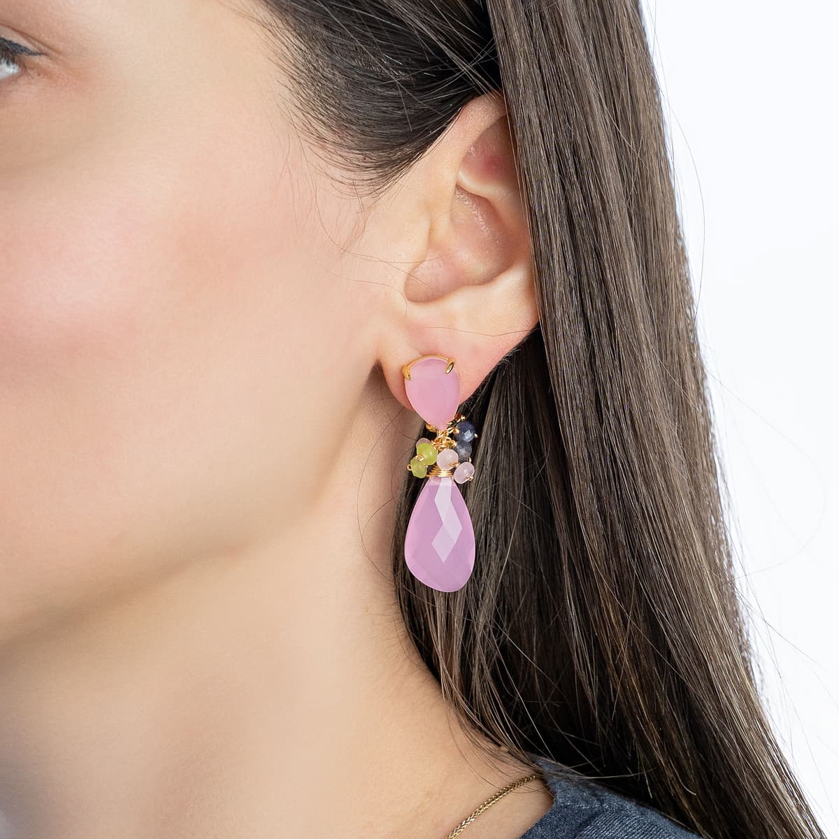 Women's Earrings Gofas Silver