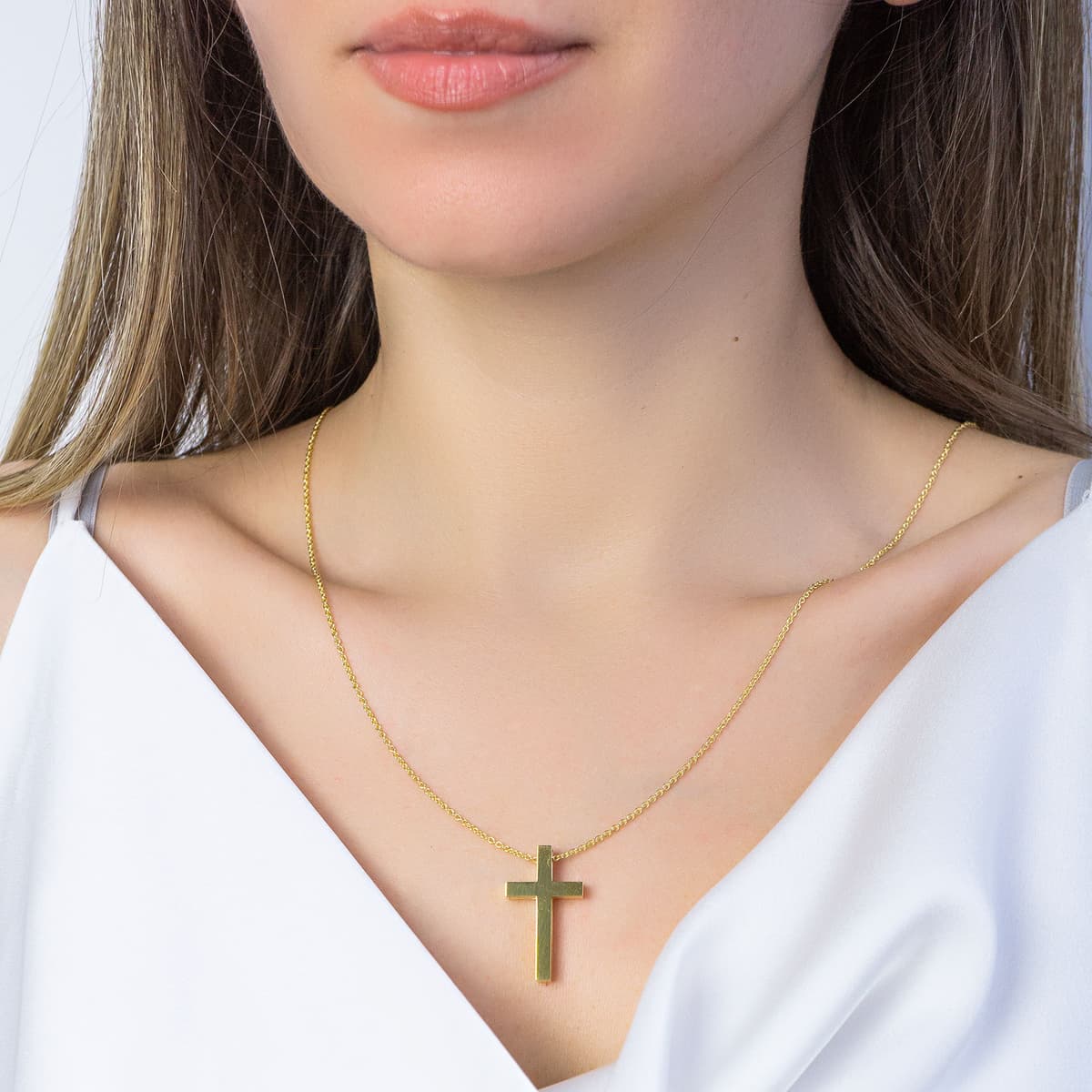 Boys' Baptism Crosses Gofas Gold