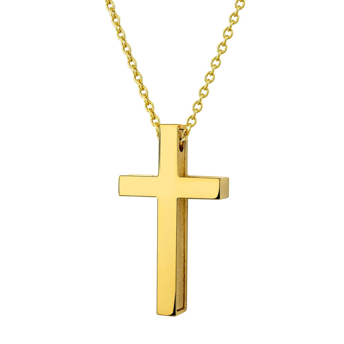 Boys' Baptism Crosses Gofas Gold