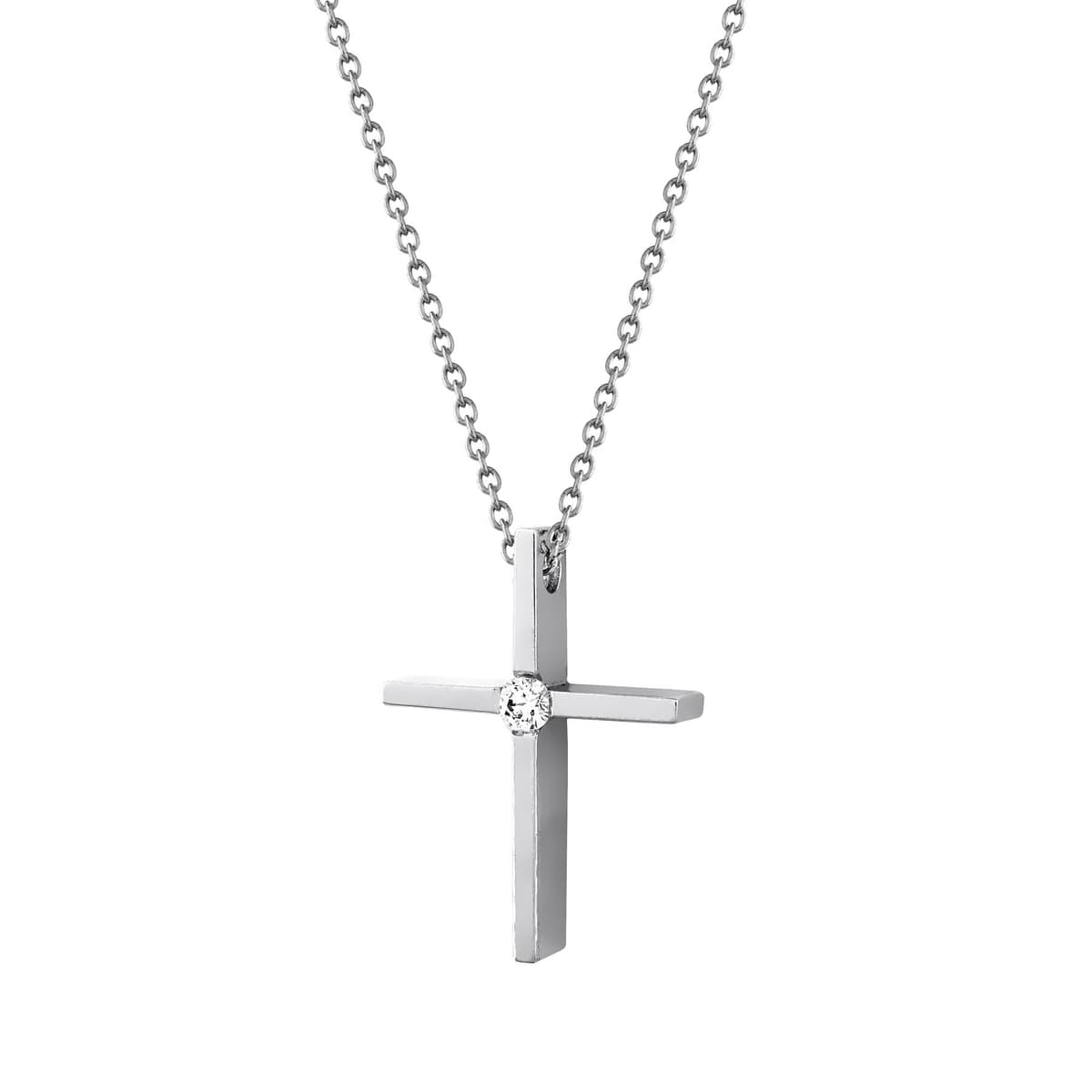Girls' Baptism Crosses Gofas Silver