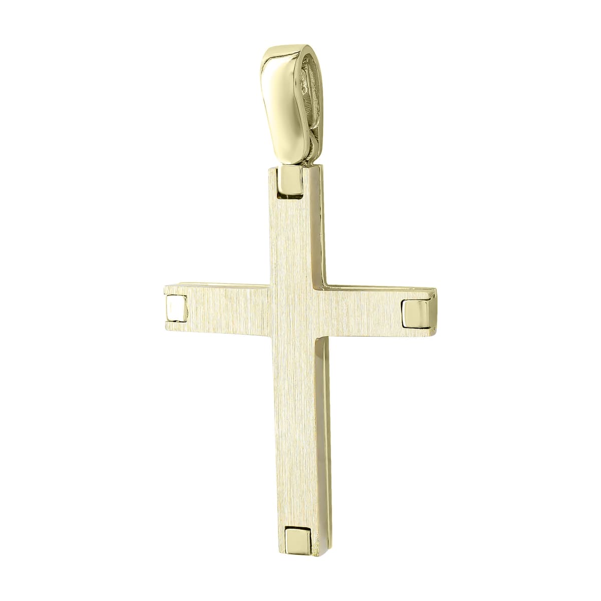 Boys' Baptism Crosses Gofas Gold