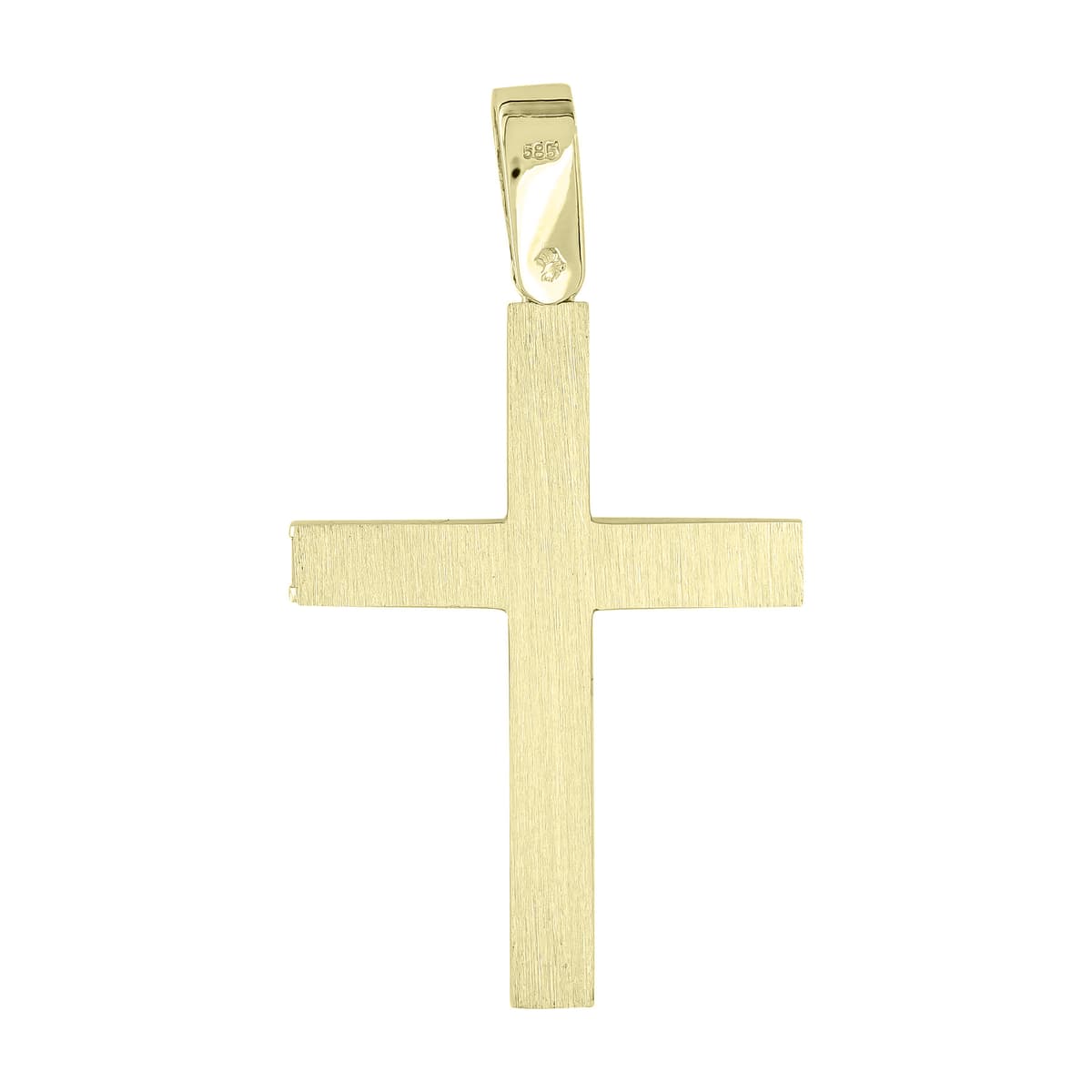 Boys' Baptism Crosses Gofas Gold