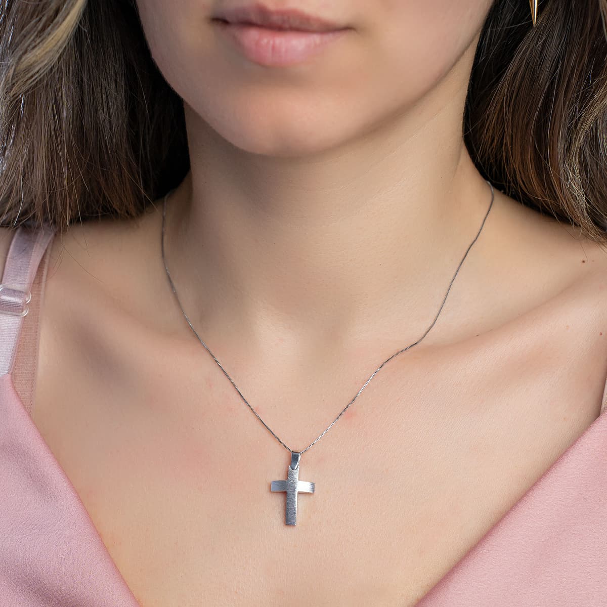 Boys' Baptism Crosses Gofas Silver