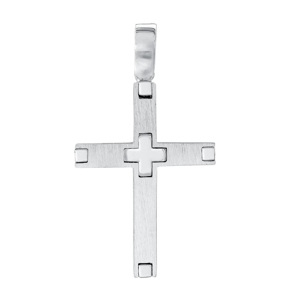 Boys' Baptism Crosses Gofas Silver