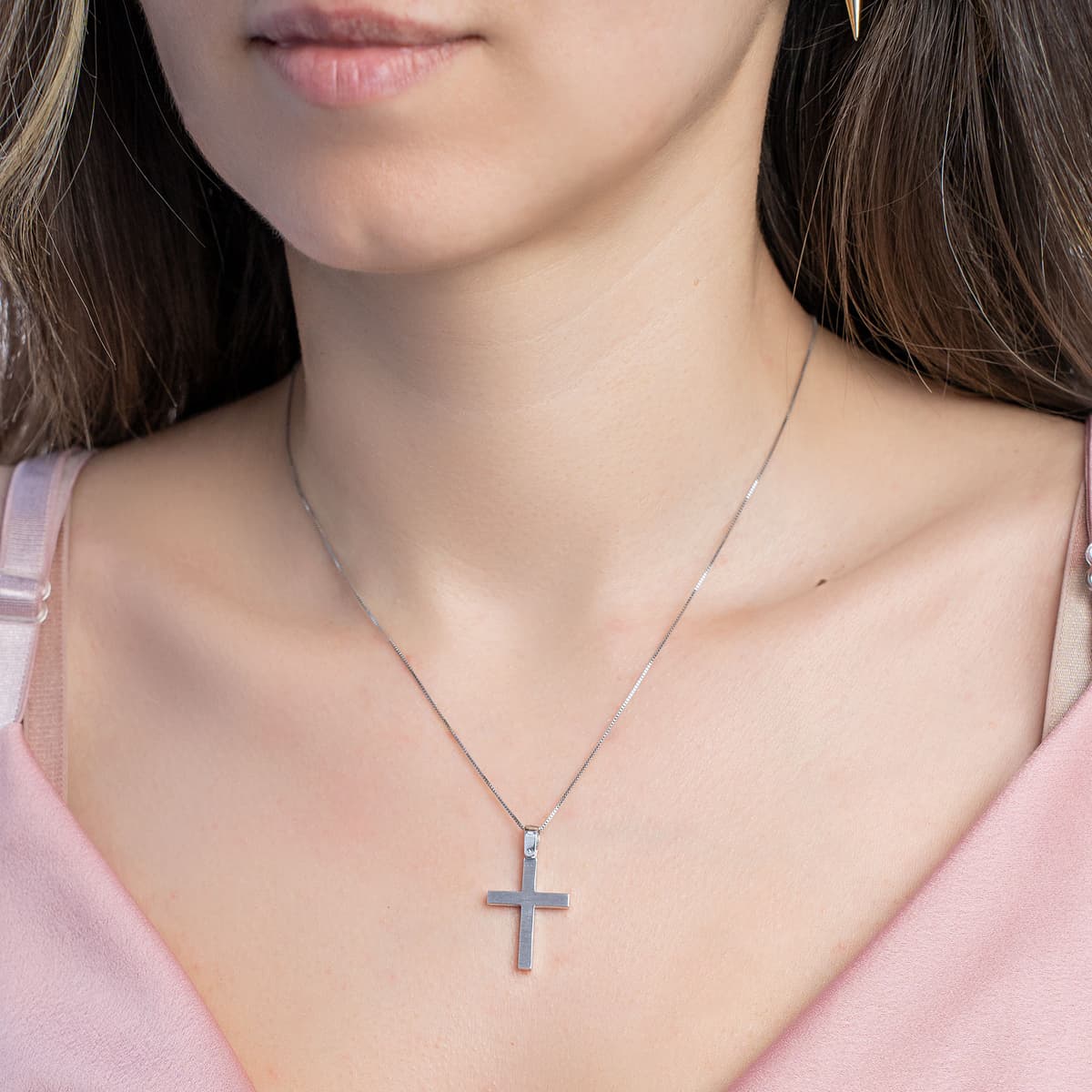 Boys' Baptism Crosses Gofas Silver