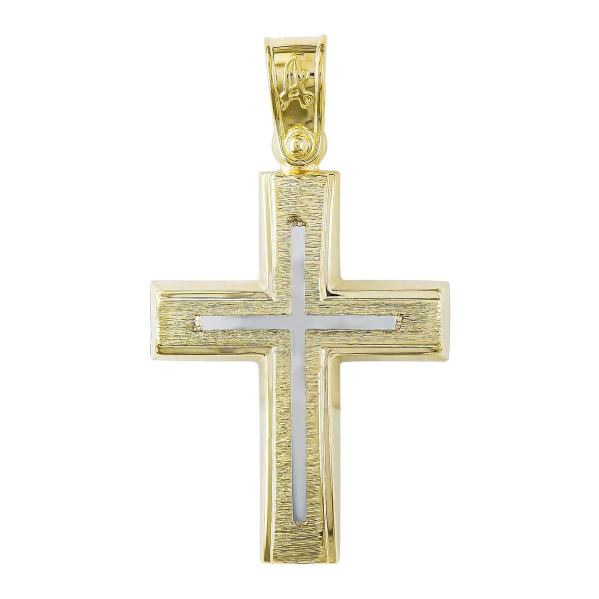 Boys' Baptism Crosses Gofas Gold