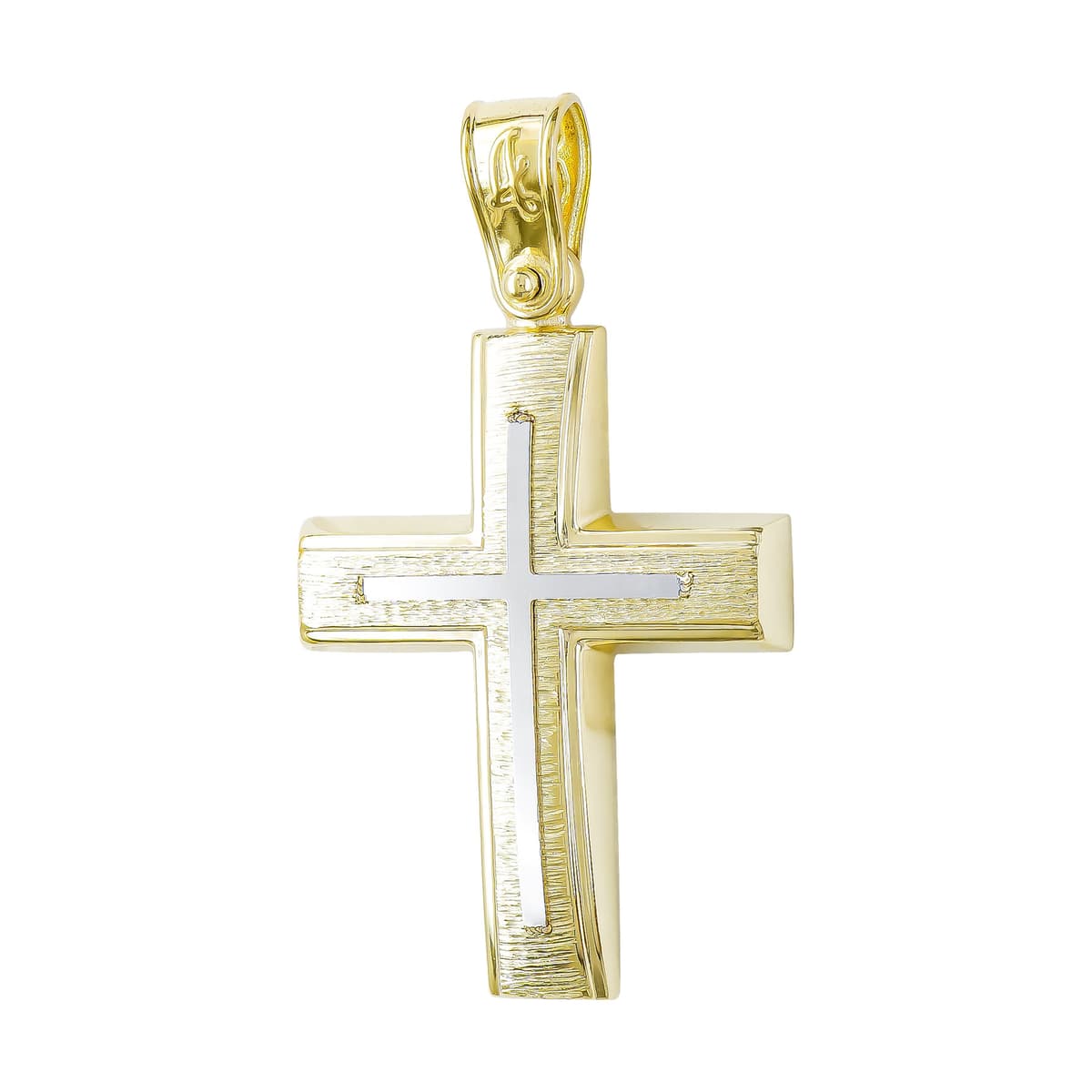 Boys' Baptism Crosses Gofas Gold