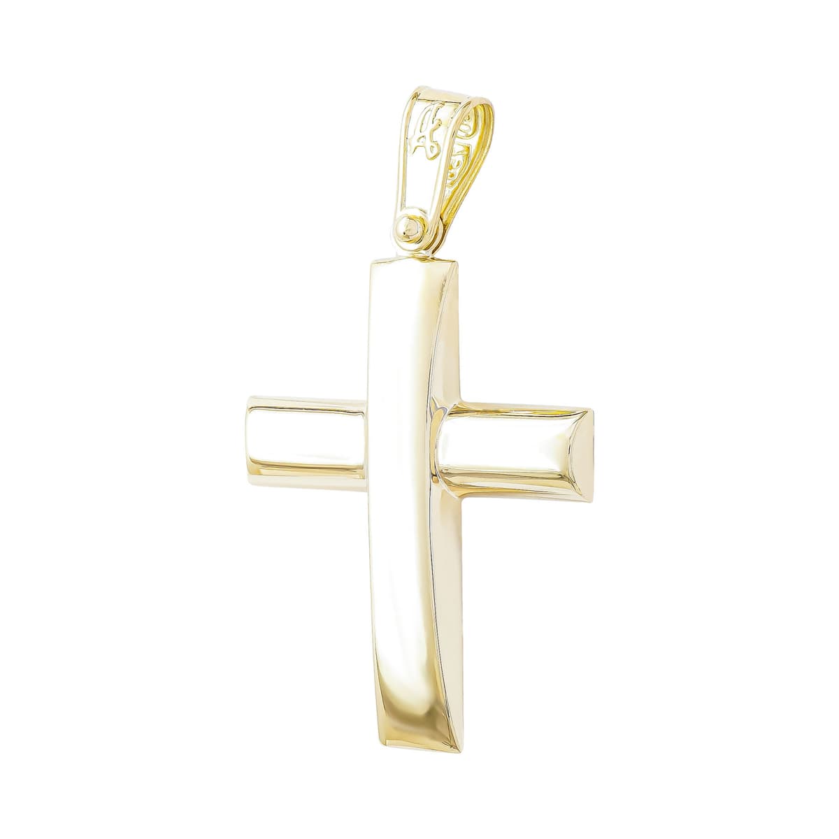 Boys' Baptism Crosses Gofas Gold