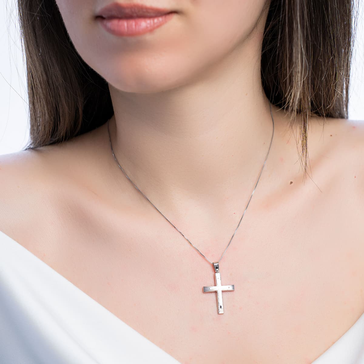 Boys' Baptism Crosses Gofas Silver