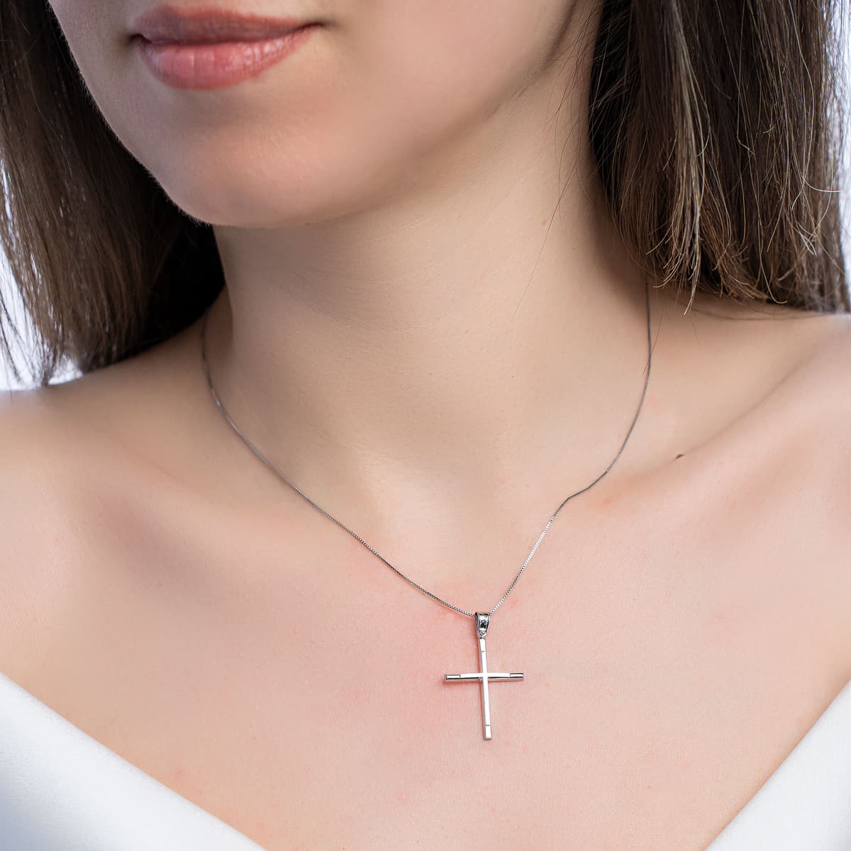 Boys' Baptism Crosses Gofas Silver