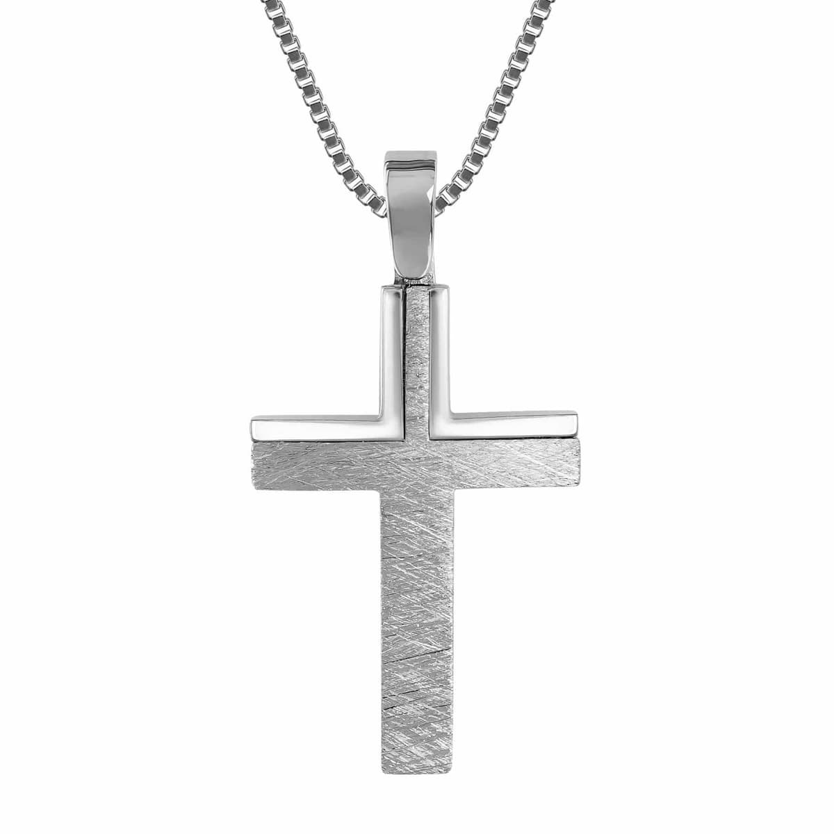 Boys' Baptism Crosses Gofas Silver