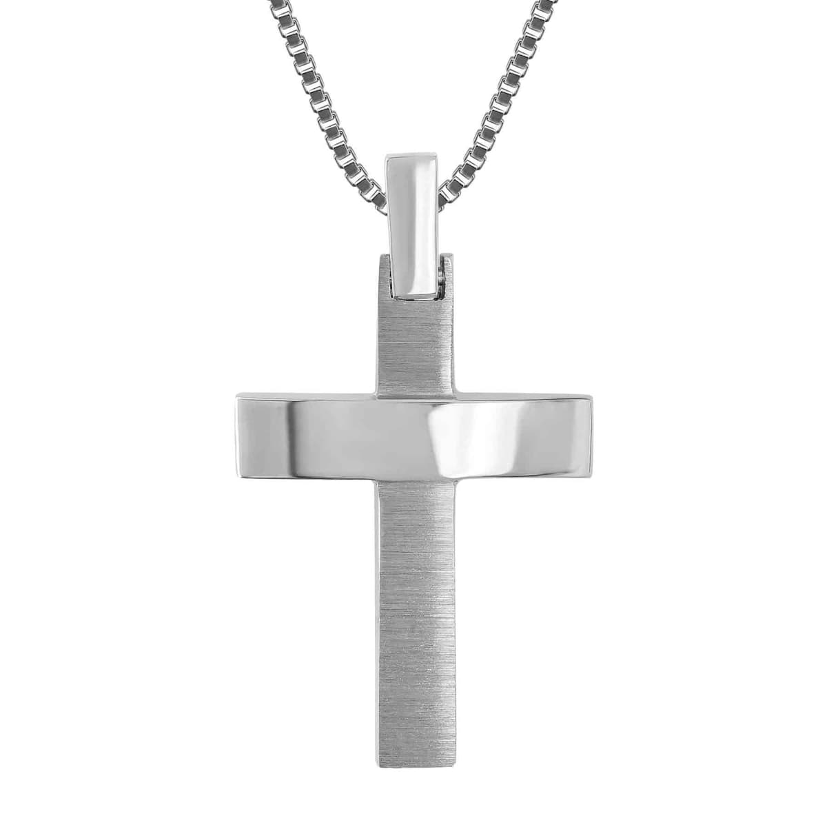 Boys' Baptism Crosses Gofas Silver