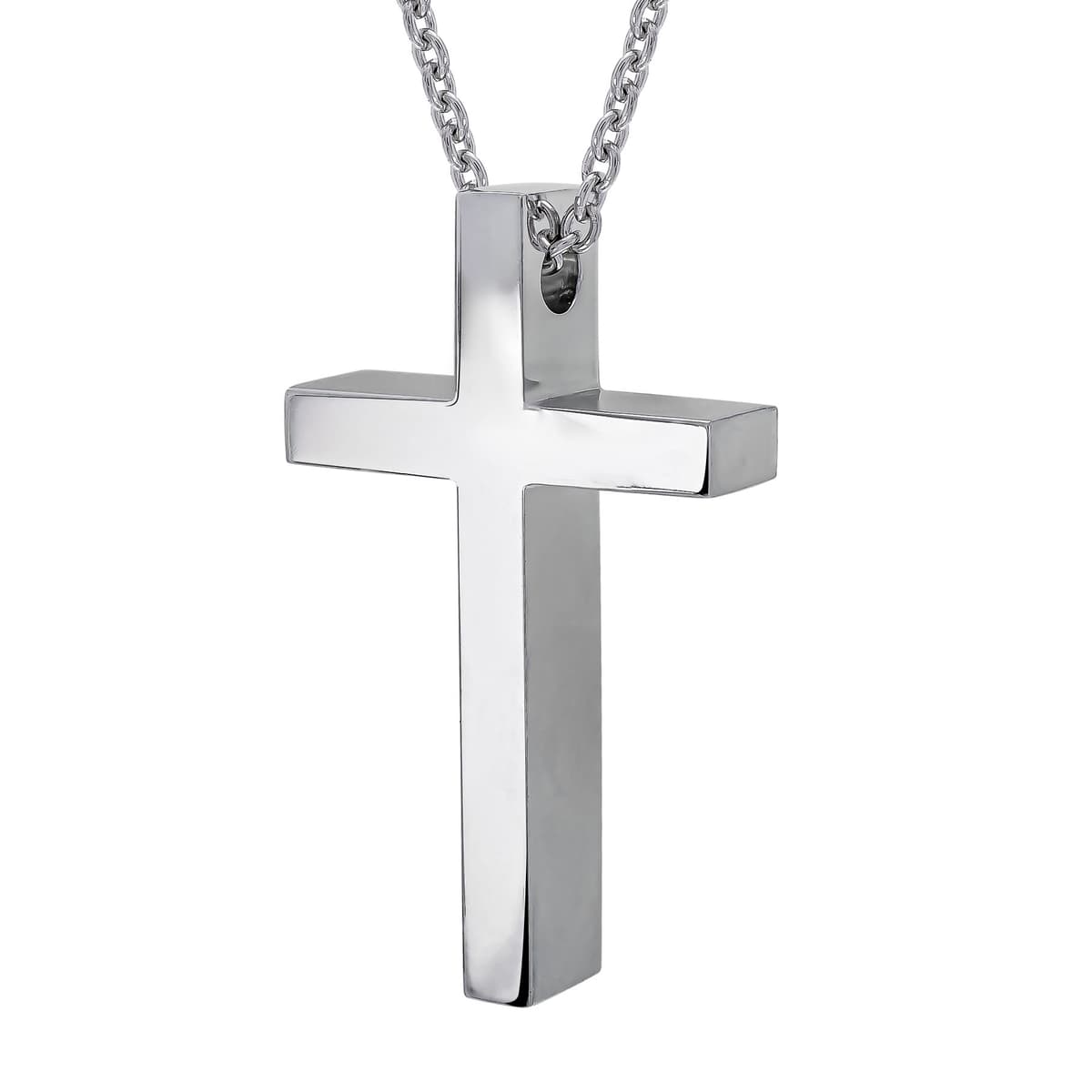 Boys' Baptism Crosses KIRIAKOS GOFAS Silver