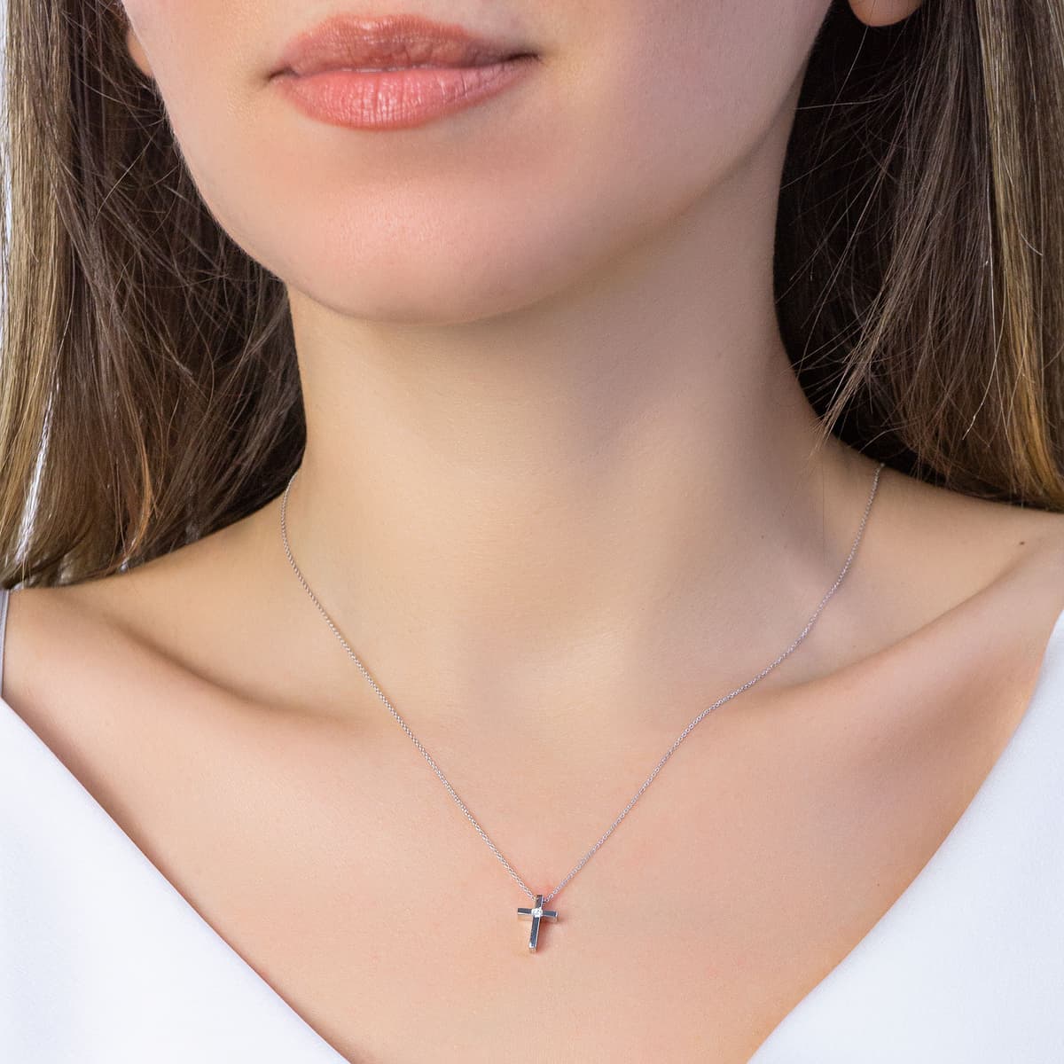 Women's Pendants Gofas Silver