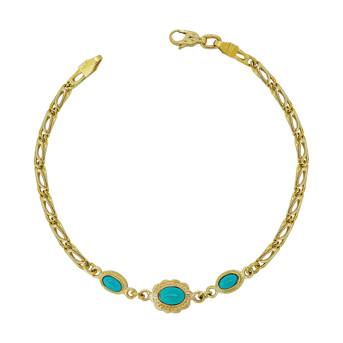 Βραχιόλι από Kίτρινο Χρυσό 14 Καρατίων VR1016