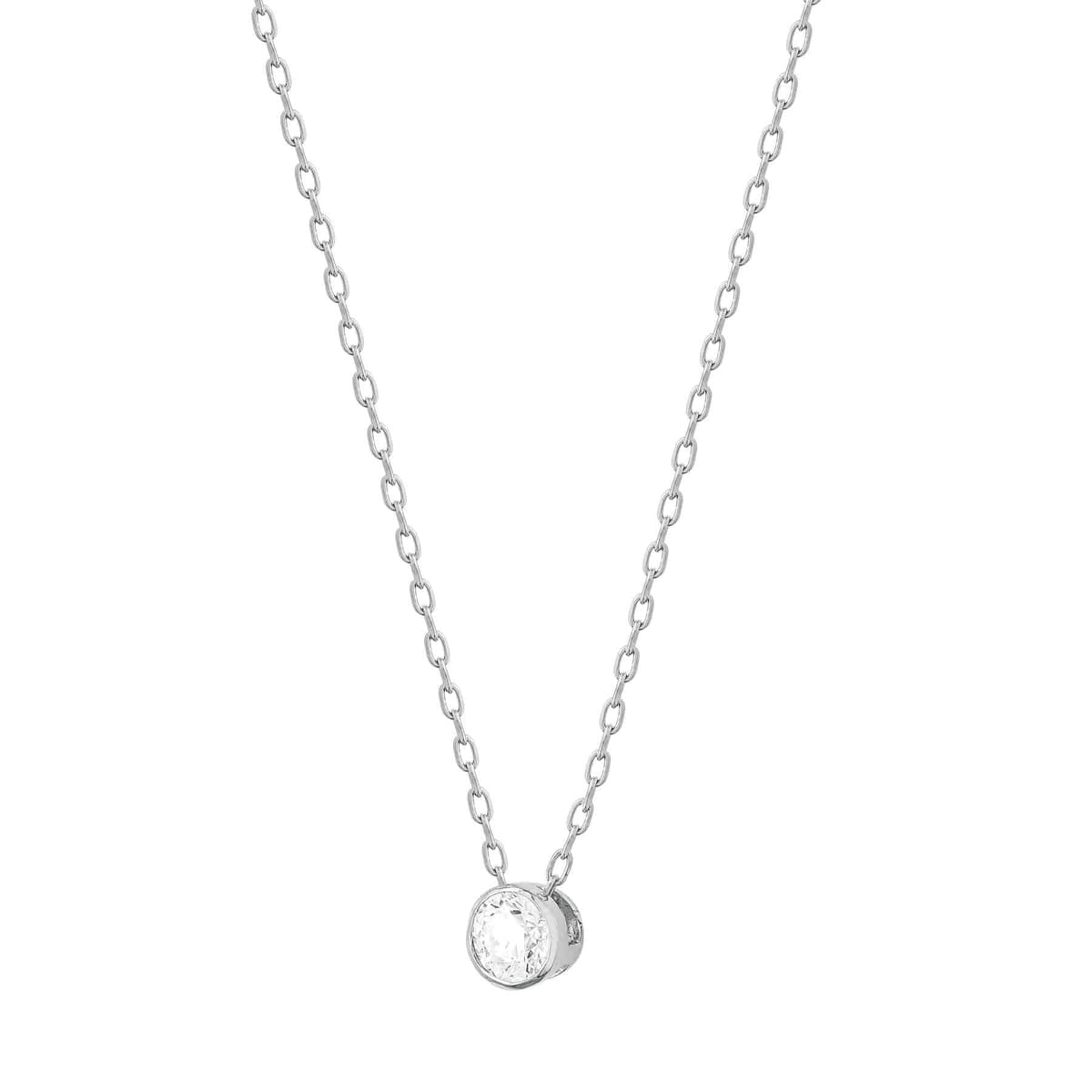 Women's Necklaces Diamond Group Silver