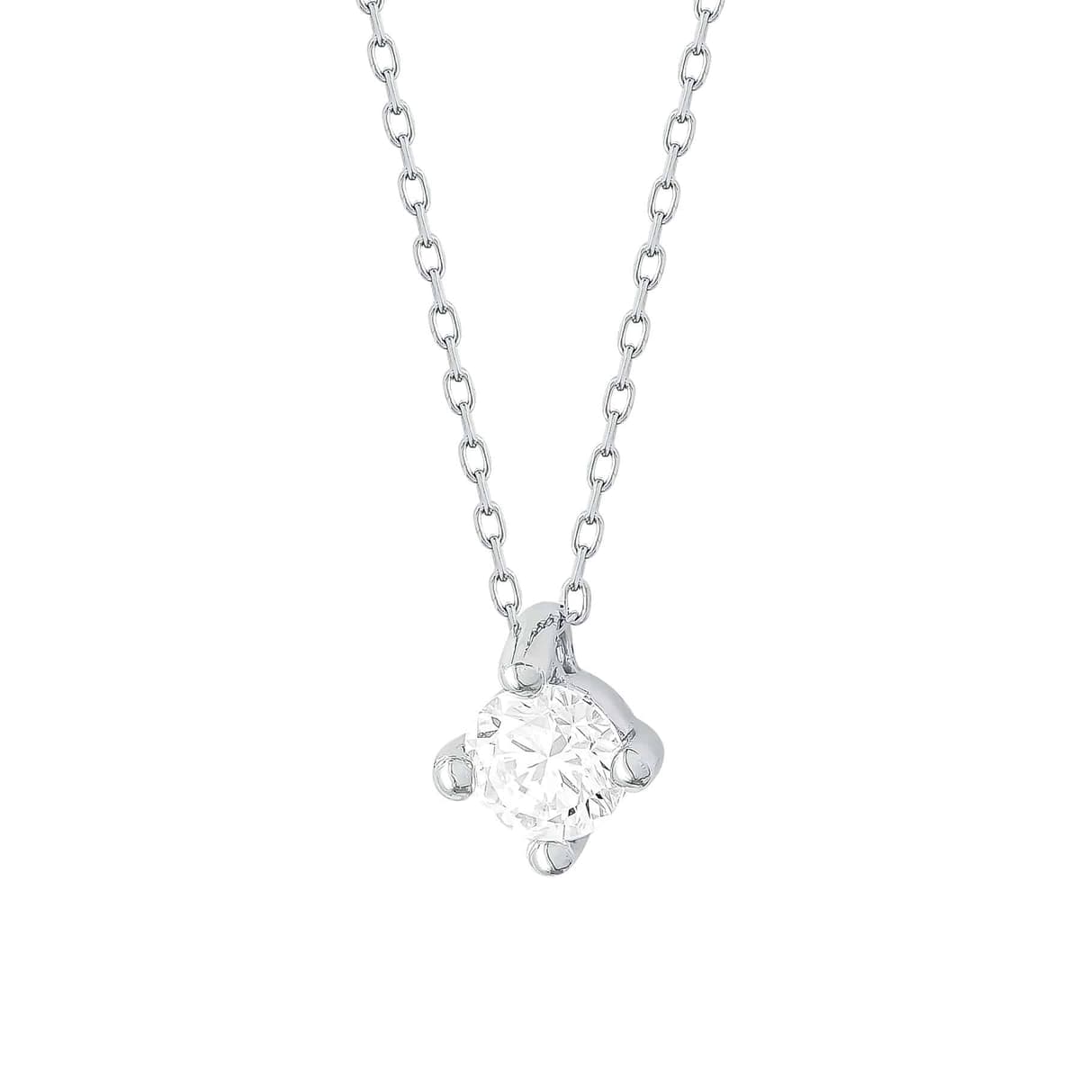 Women's Necklaces Diamond Group Silver