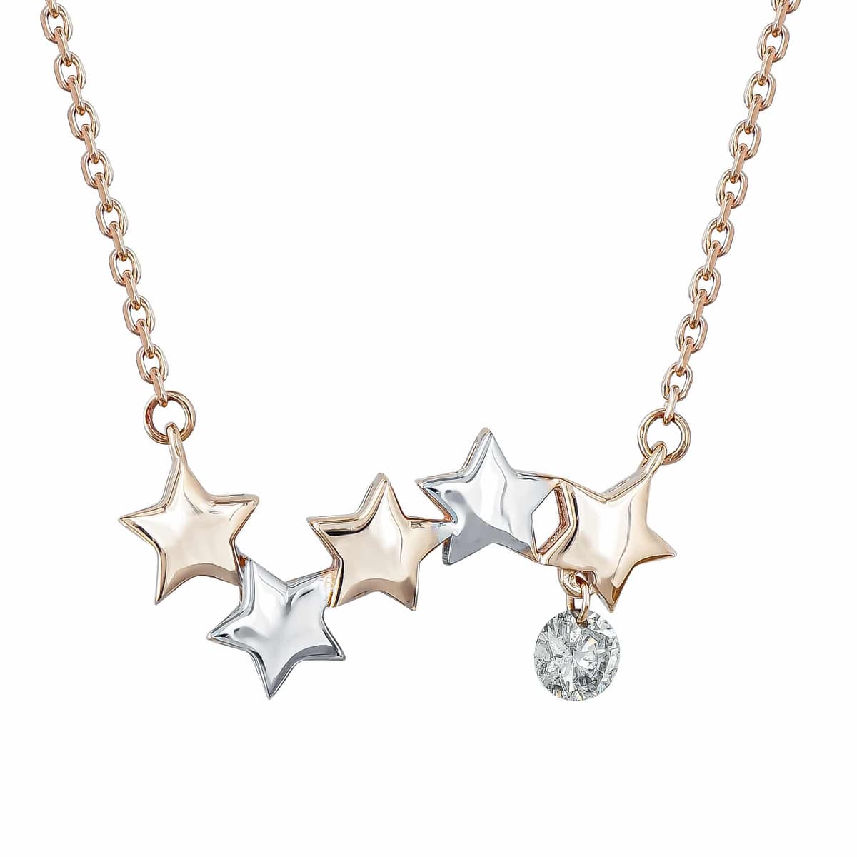 Women's Necklaces Diamond Group Gold